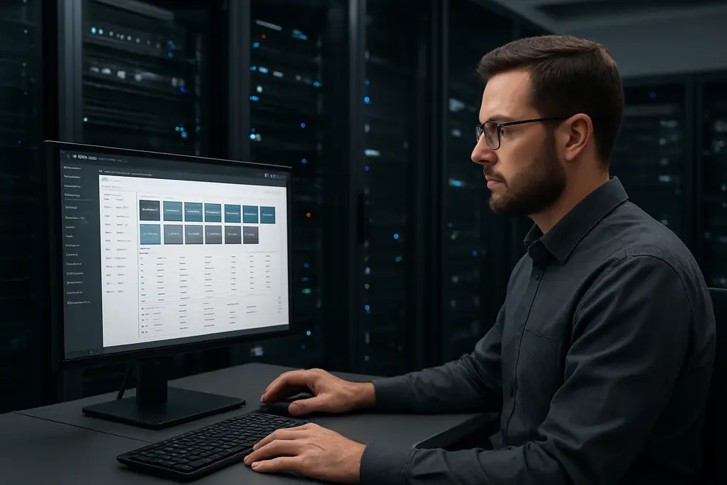 Panel de Proxmox Datacenter Manager con clústeres y VMs en nube privada