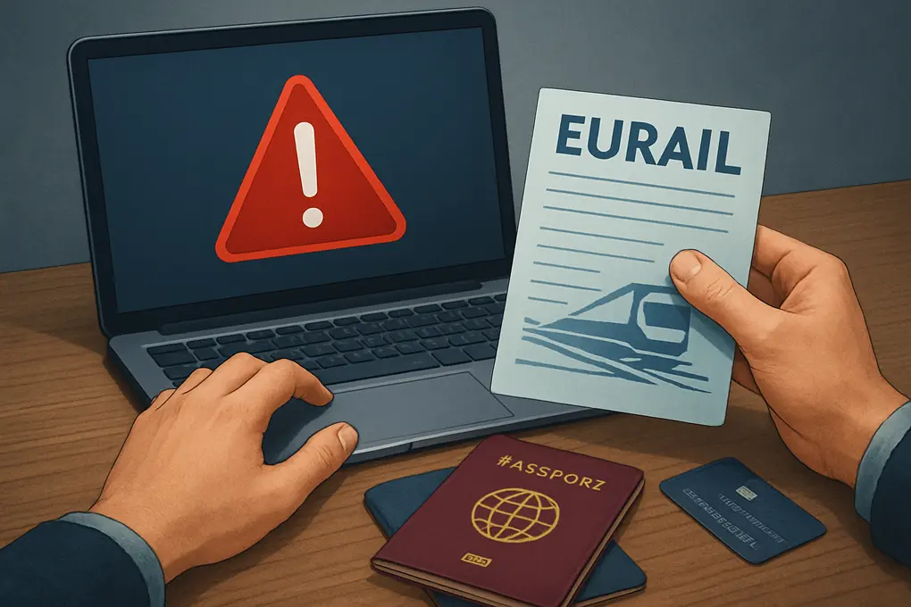 Incidente de ciberseguridad: brecha de datos en Eurail con pasaportes y datos bancarios en viajeros y programas como DiscoverEU