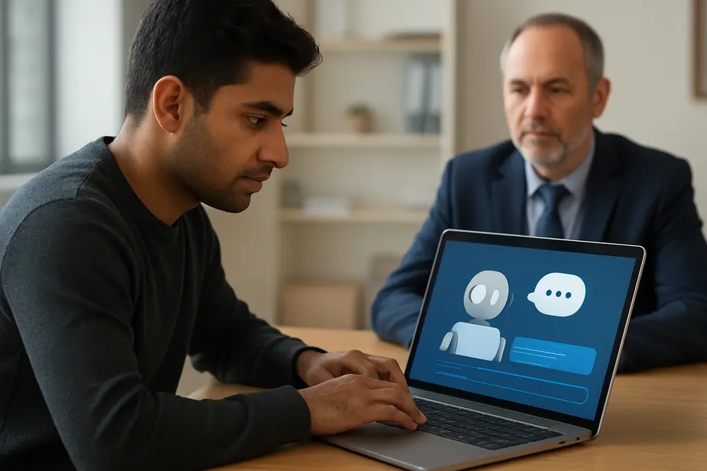 Anuncio oficial del chatbot de IA para empleo en Reino Unido con Anthropic