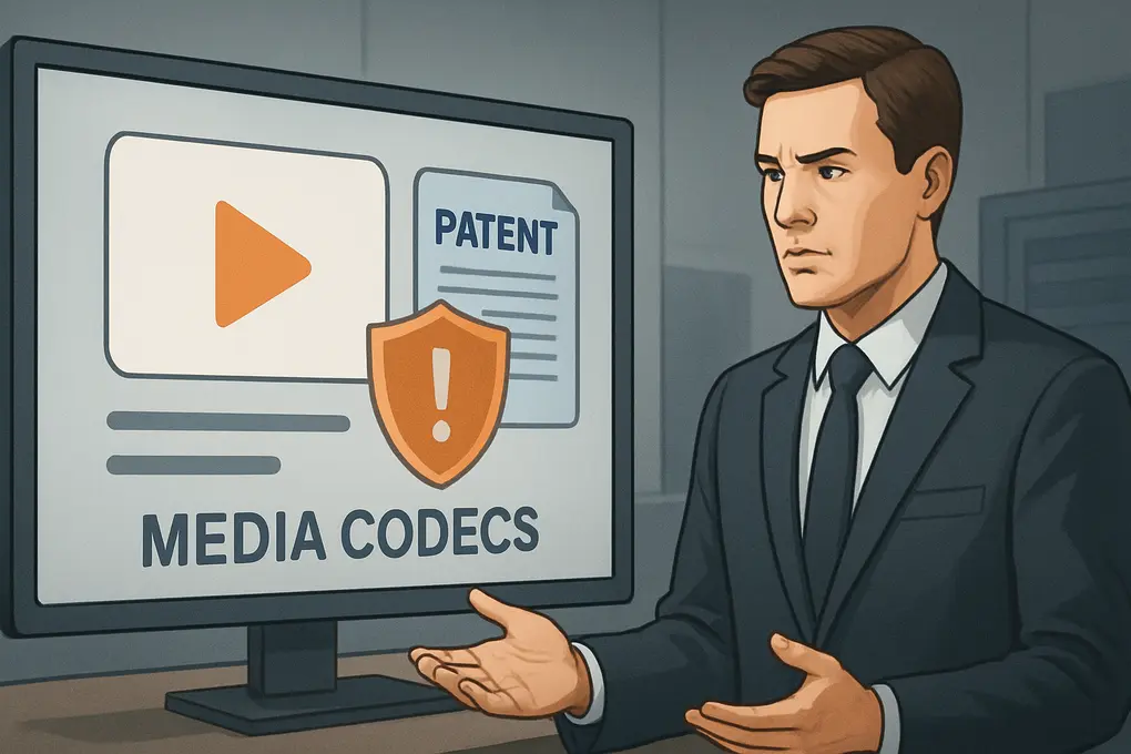 Actualización de términos de AWS sobre el riesgo por patentes de media codecs en AWS en servicios de video y streaming