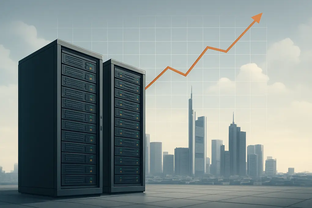 Proyección del crecimiento de colocation en Europa hasta 2031 con Frankfurt por delante de Londres