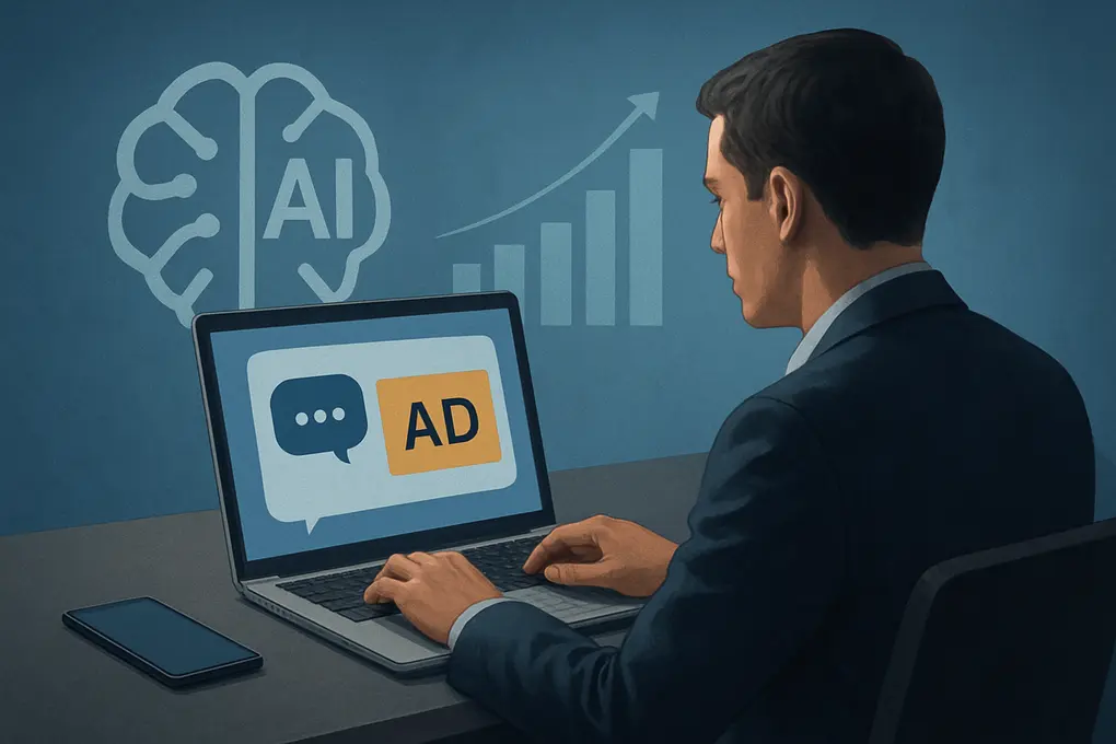 Monetización anuncios en chatbots: OpenAI con ads en ChatGPT y Google con experimentos publicitarios en AI Mode