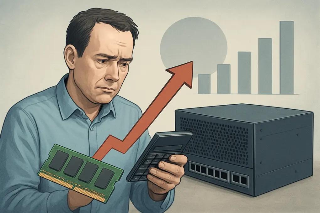 Cisco sube precios de hardware por coste de la memoria en switches y equipos de red