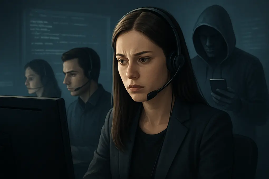 Vishing a helpdesks IT de Scattered Lapsus$ Hunters orientado a suplantación y robo de credenciales mediante llamadas a soporte