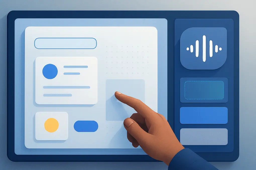 Actualización de Google Stitch con vibe design por voz para crear y refinar UI en tiempo real