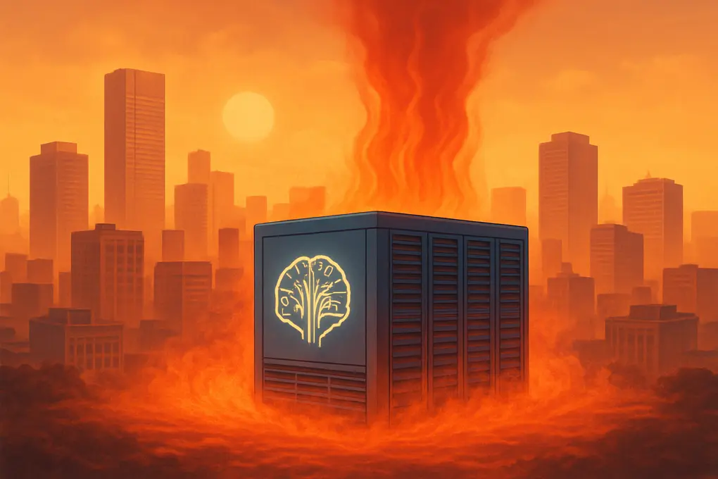 Efecto isla de calor por centros de datos de IA medido por investigación académica en entorno urbano y periurbano