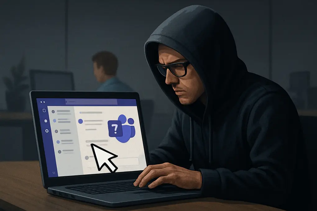 Incidente de cibercrimen donde UNC6692 Teams helpdesk malware Snow combina ingeniería social en Microsoft Teams con backdoor y túneles WebSocket.