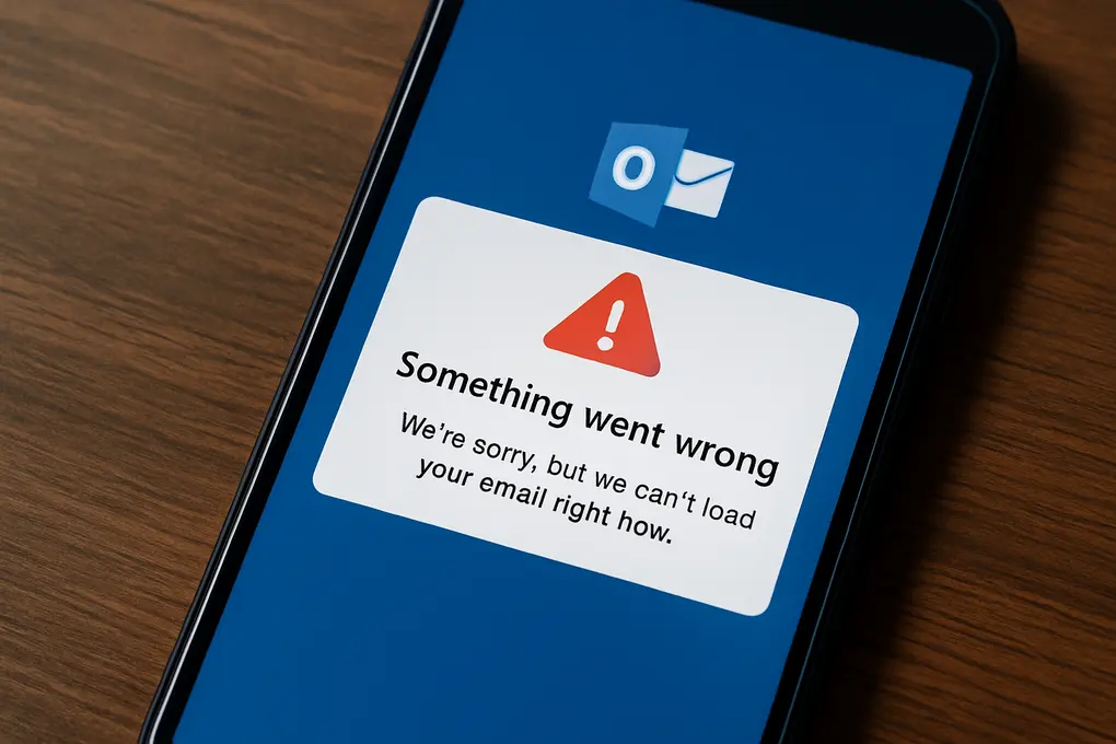 Caída de Outlook para iOS por service change con fallos de inicio de sesión y desconexiones tras un cambio de configuración