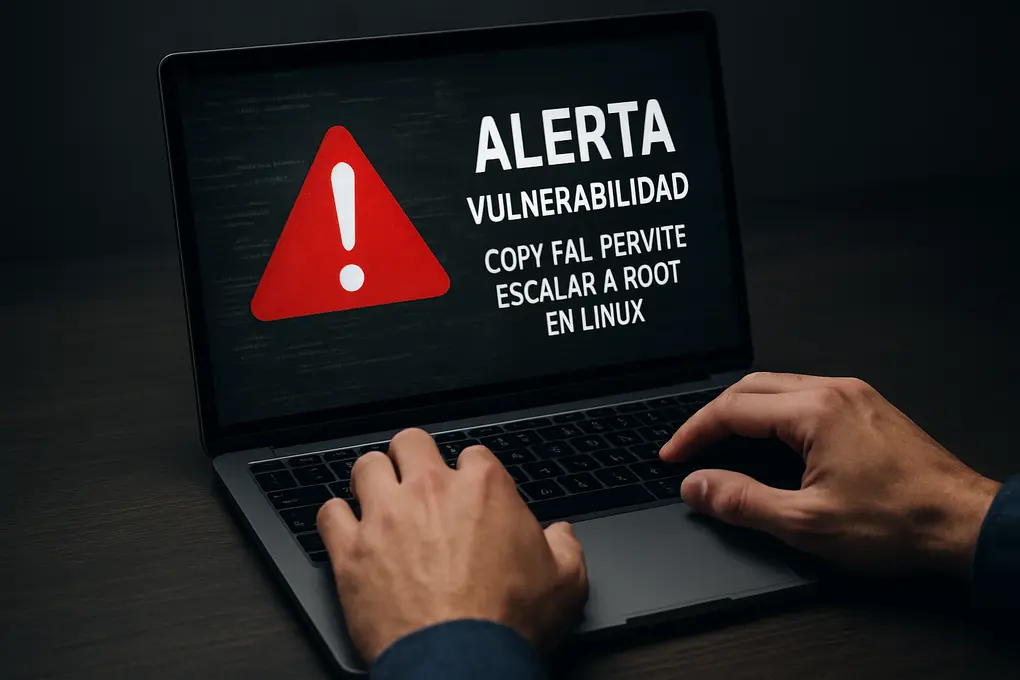 Vulnerabilidad Copy Fail en Linux (CVE-2026-31431) con escalada local a root y parches en distribuciones