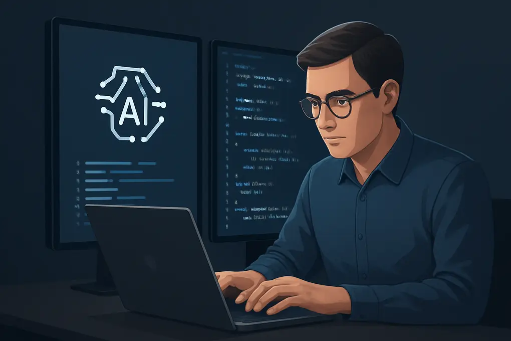 Arquitectura de agentes de IA locales para programar con un LLM ejecutándose en GPU y conectado a un framework de coding agent