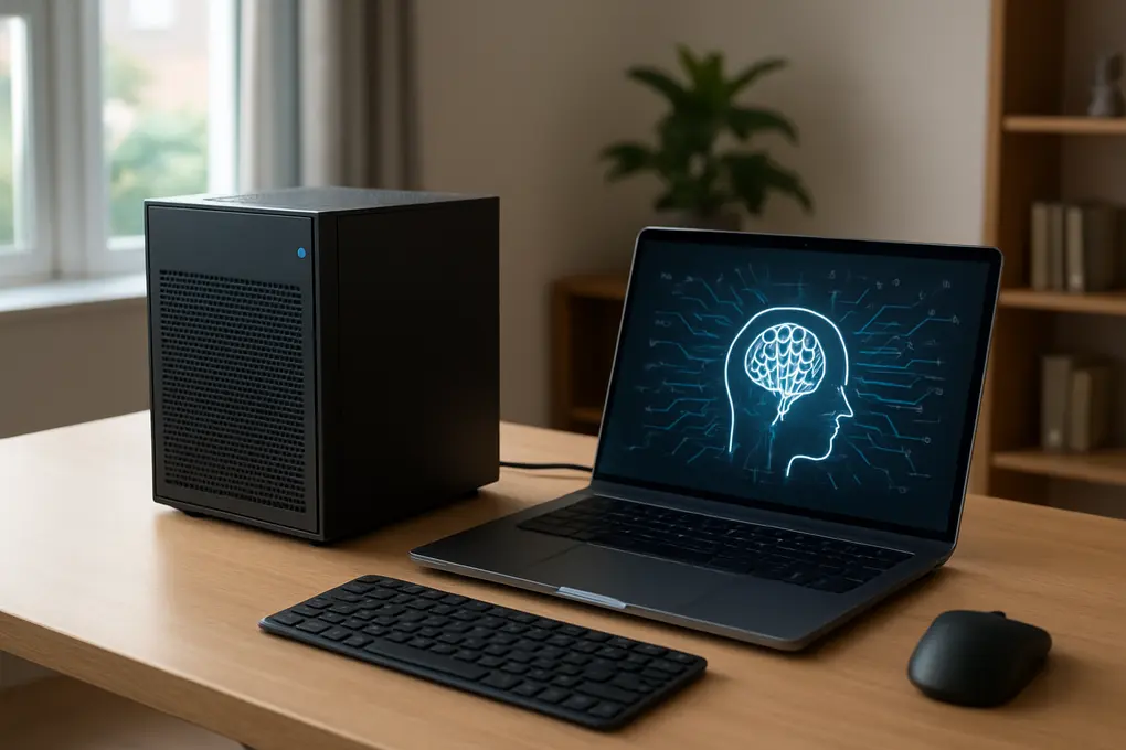 Arquitectura de mini data centers de IA en casas con nodos XFRA, GPUs Nvidia Blackwell y batería de respaldo