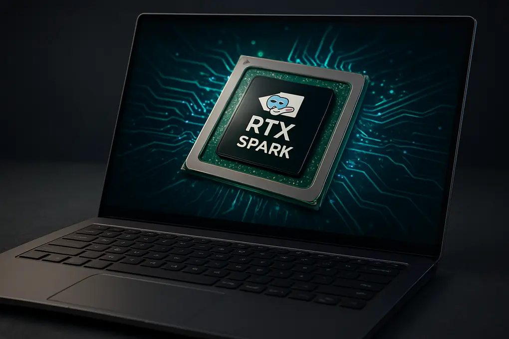 Nuevos chips Nvidia RTX Spark para laptops Windows con Arm, IA local y memoria unificada