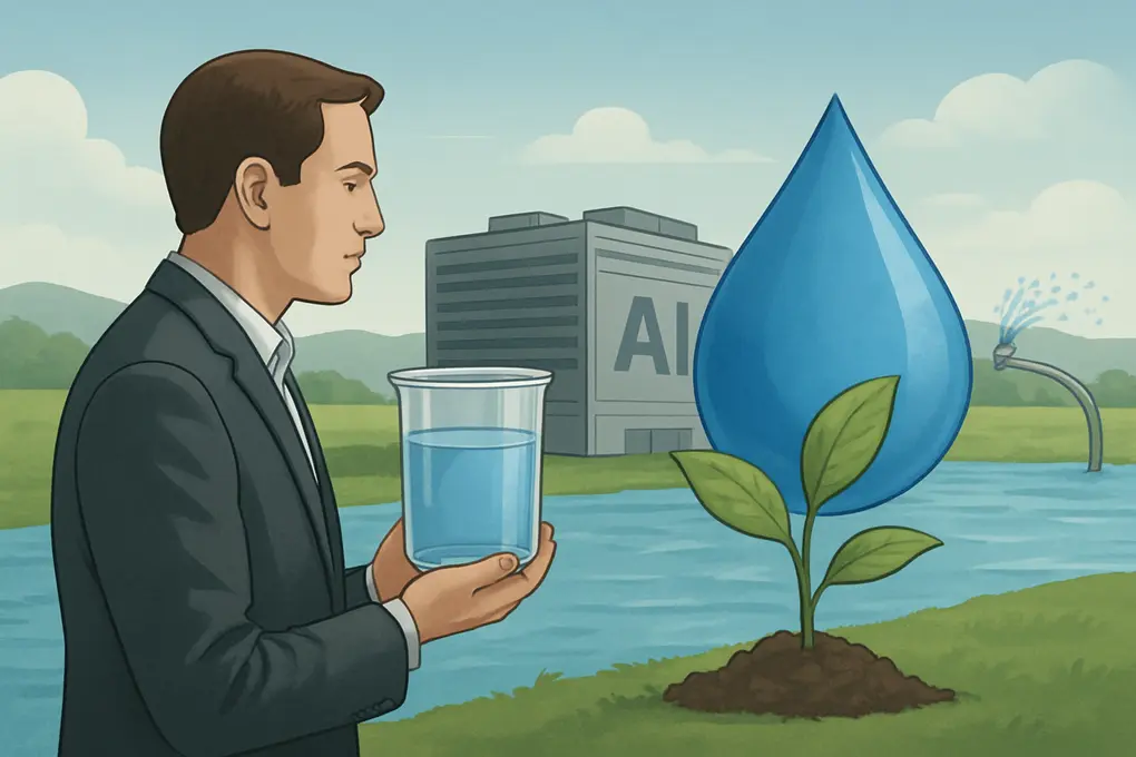 Compromisos de agua en data centers de IA de Google con meta 2030 y transparencia de consumo